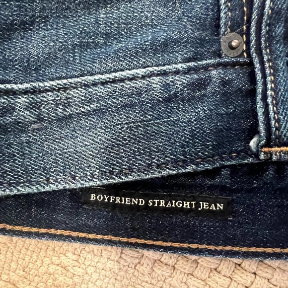 Abercrombie & Fitch Boyfriend Jean Straight Fit Size 4 - Picture 4 of 5